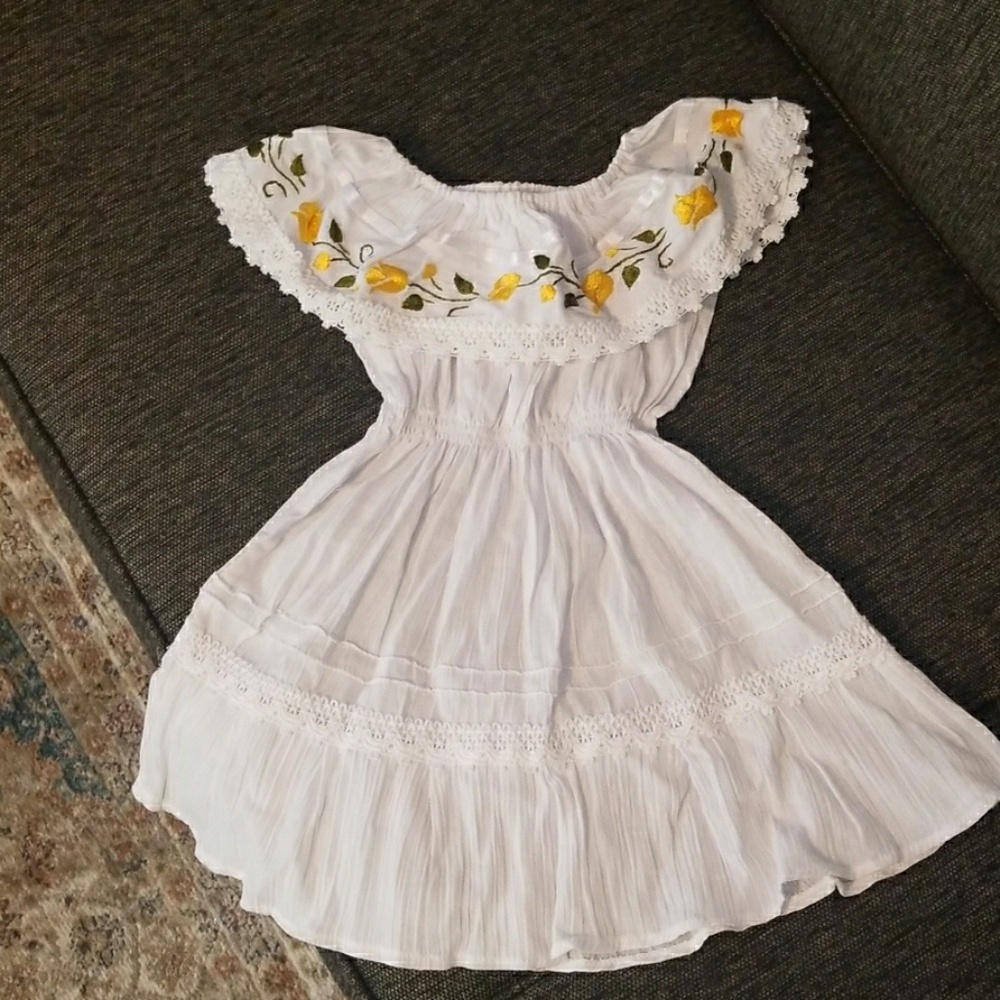 Off the shoulder dress
